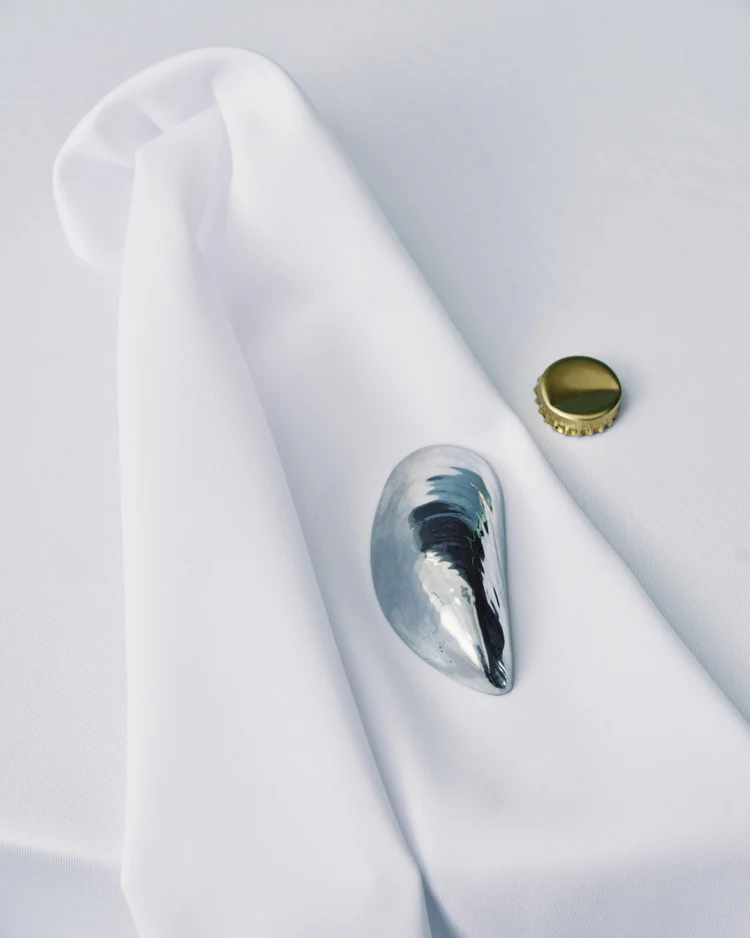 Flesopener Marcel Steel L10 B5 H1,8 cm Grijs