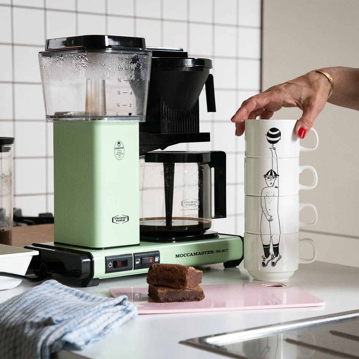 Koffietas Helen B Stapelbare Mokken I set 4