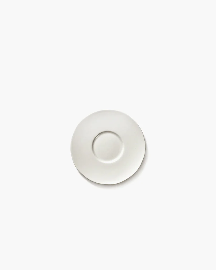 Bordje voor Espressokop Silhouette D10,3 H0,92 cm Wit