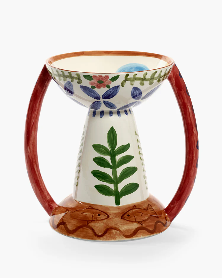 Vaas Santiago De Borja Charapita L43 B43 H41 cm Mix