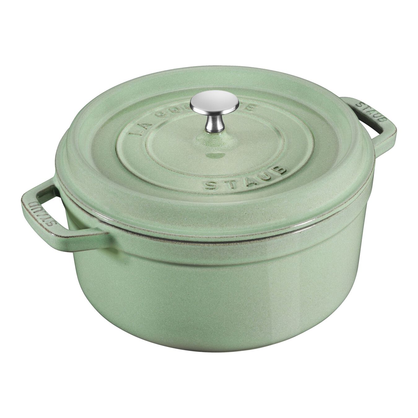 Staub Ronde Cocotte 26cm Green Salie