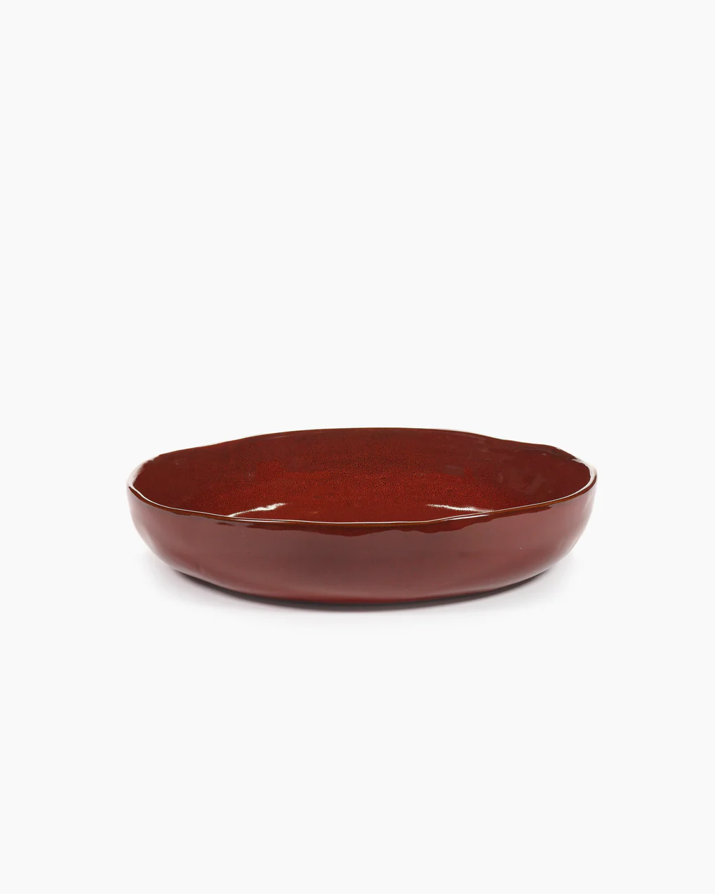 Serveer Schaal La Mere M D31,5 H6 cm Venetian Red