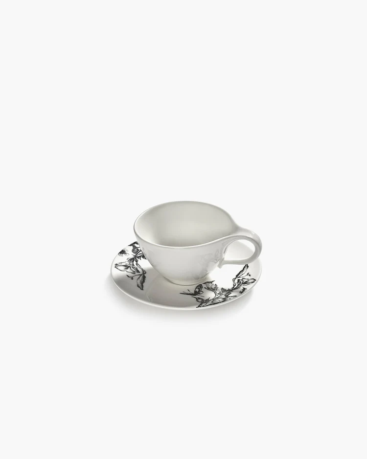 Bordje voor Espressotas Tomorrowland Unity Magical Blossom D9,8 H0,9 cm