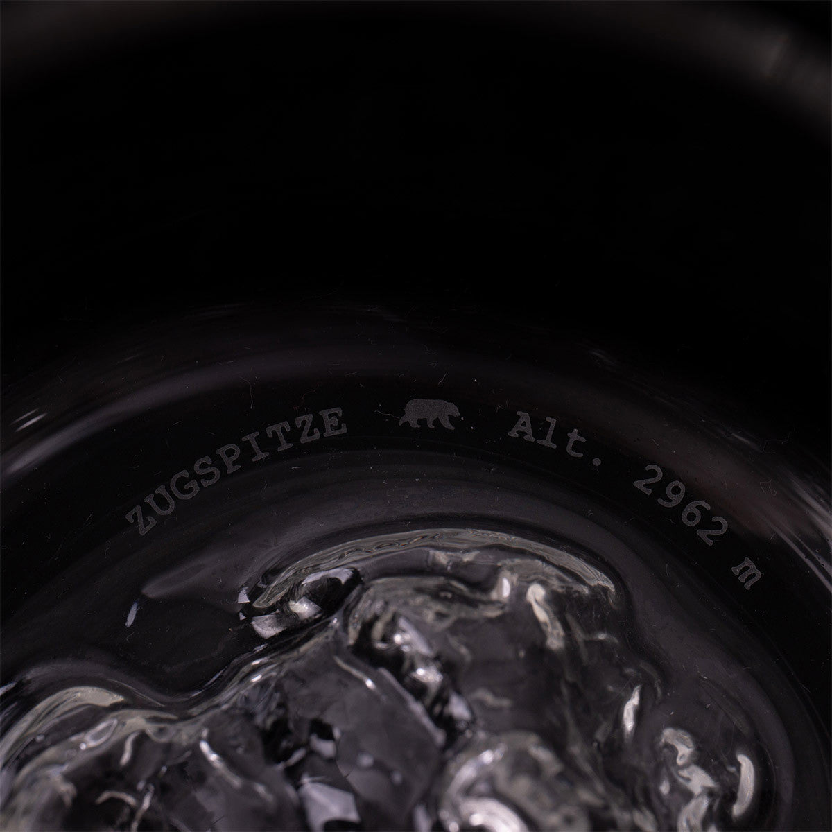 Glas Topographic Set 2 Zugspitze & Watzmann