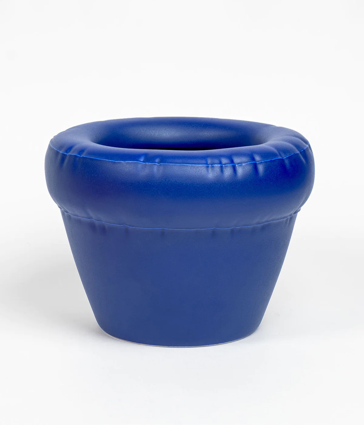 Bloempot Blow Up Planter Pierre Indigo Blue