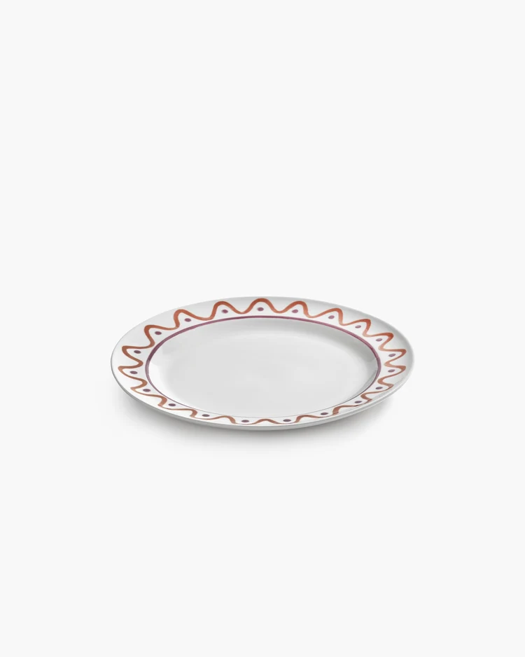 Bord Charly Diner L D27 H3,1 cm Purple