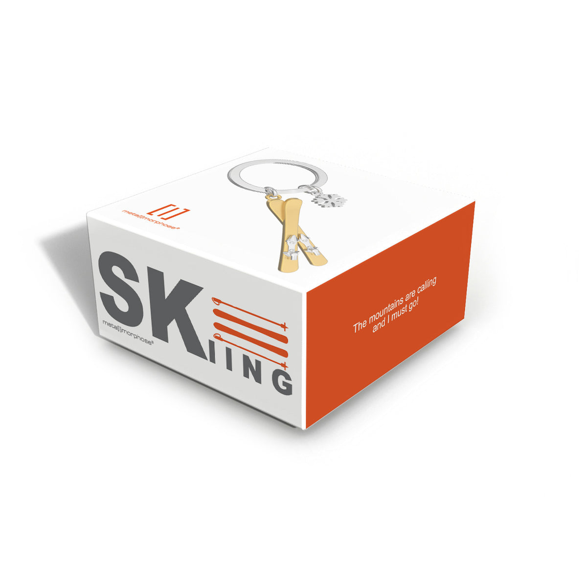 Sleutelhanger Sport Collection Ski with Snowflake