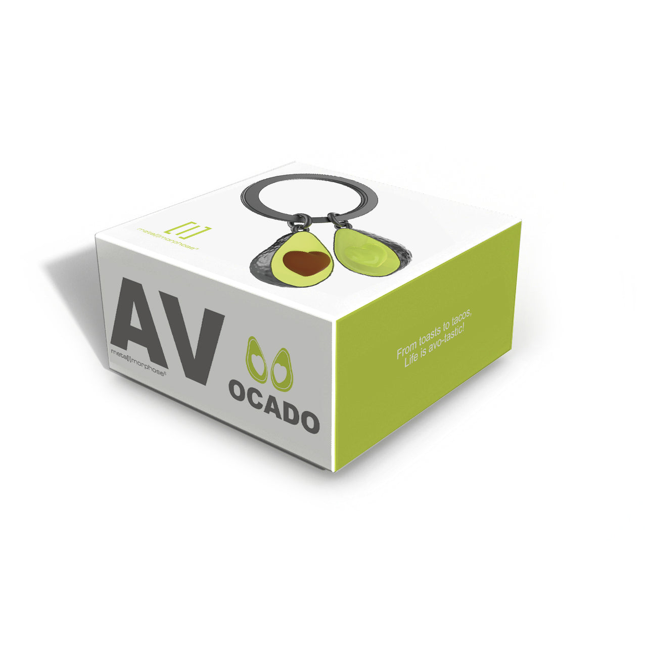 Sleutelhanger Foodie Collection Avocado with Heart Shaped Seed