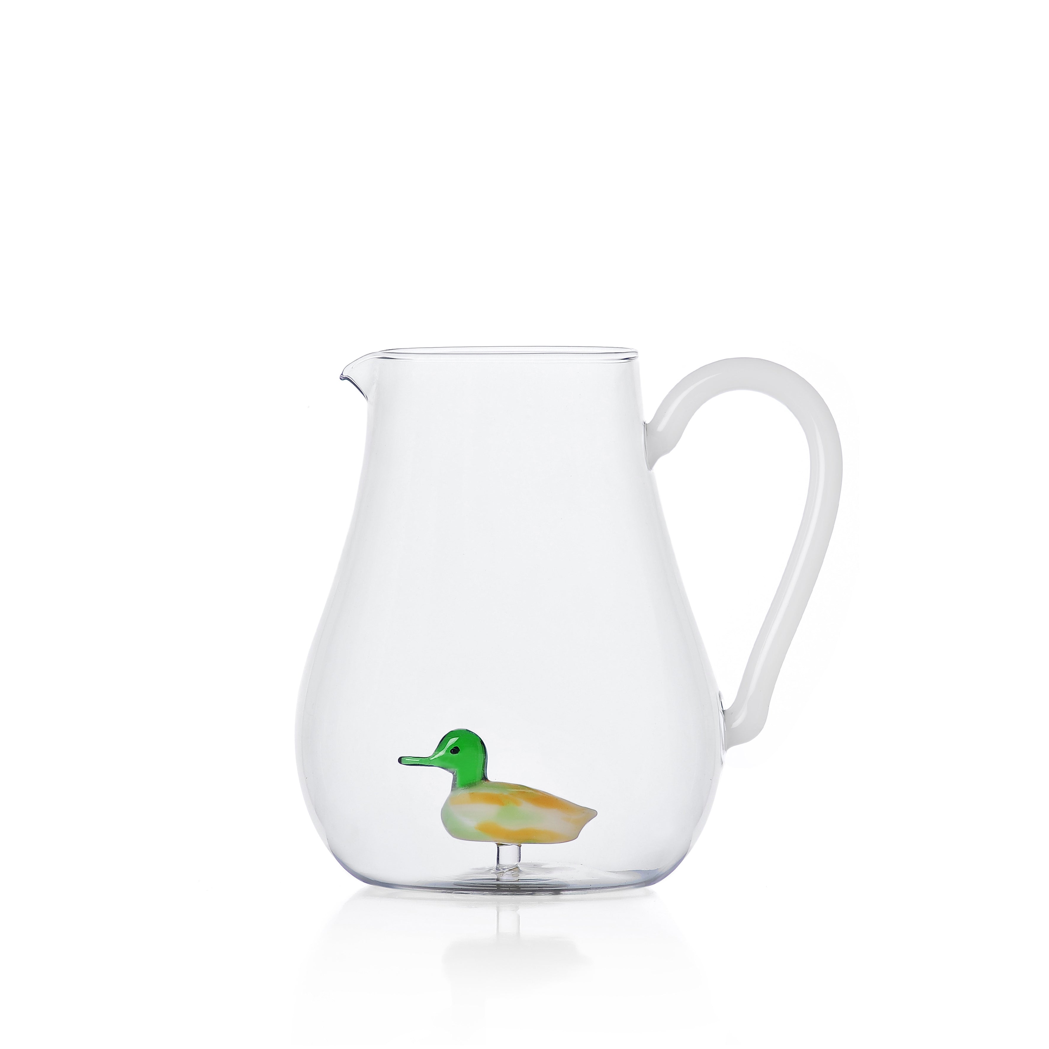 <transcy>Decanter Ichendorf Animal Farm Duck Yellow Green</transcy>
