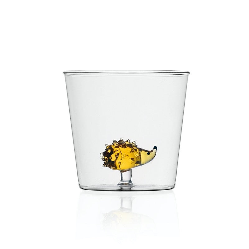 <transcy>Water Glass Tumbler Ichendorf Farm Hedgehog</transcy>