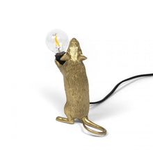 Afbeelding in Gallery-weergave laden, Lamp Seletti Mouse Standing Gold