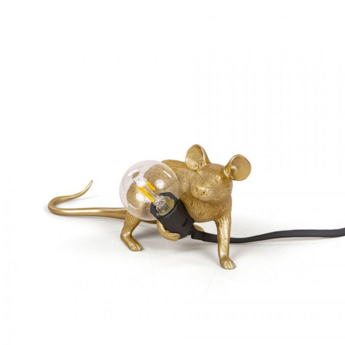 <transcy>Lamp Seletti Mouse Lie Down Gold</transcy>