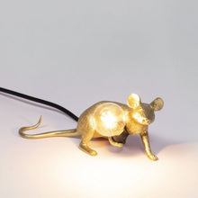 Afbeelding in Gallery-weergave laden, Lamp Seletti Mouse Lie Down Gold