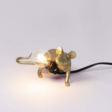 Afbeelding in Gallery-weergave laden, Lamp Seletti Mouse Lie Down Gold