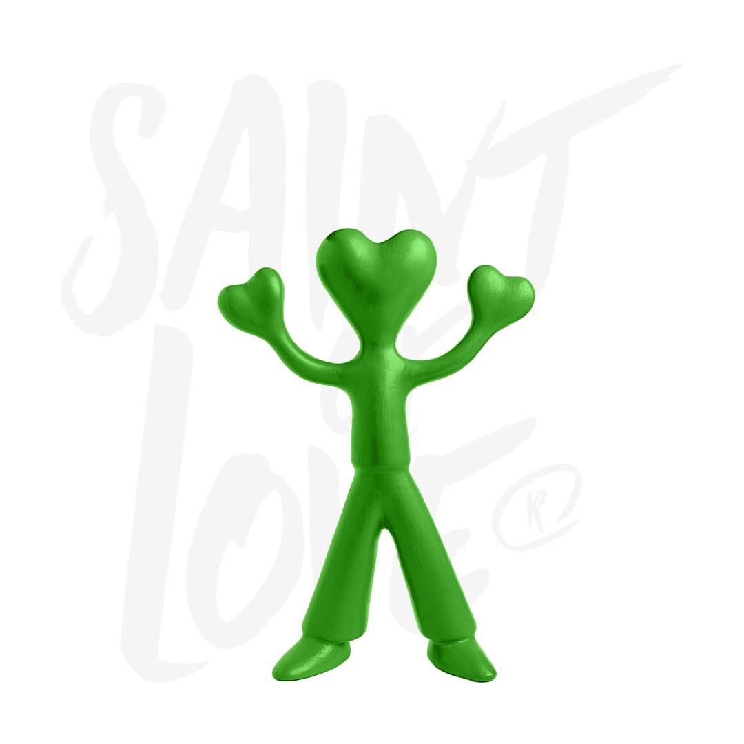 Beeldje Saint of Love 18 cm Green