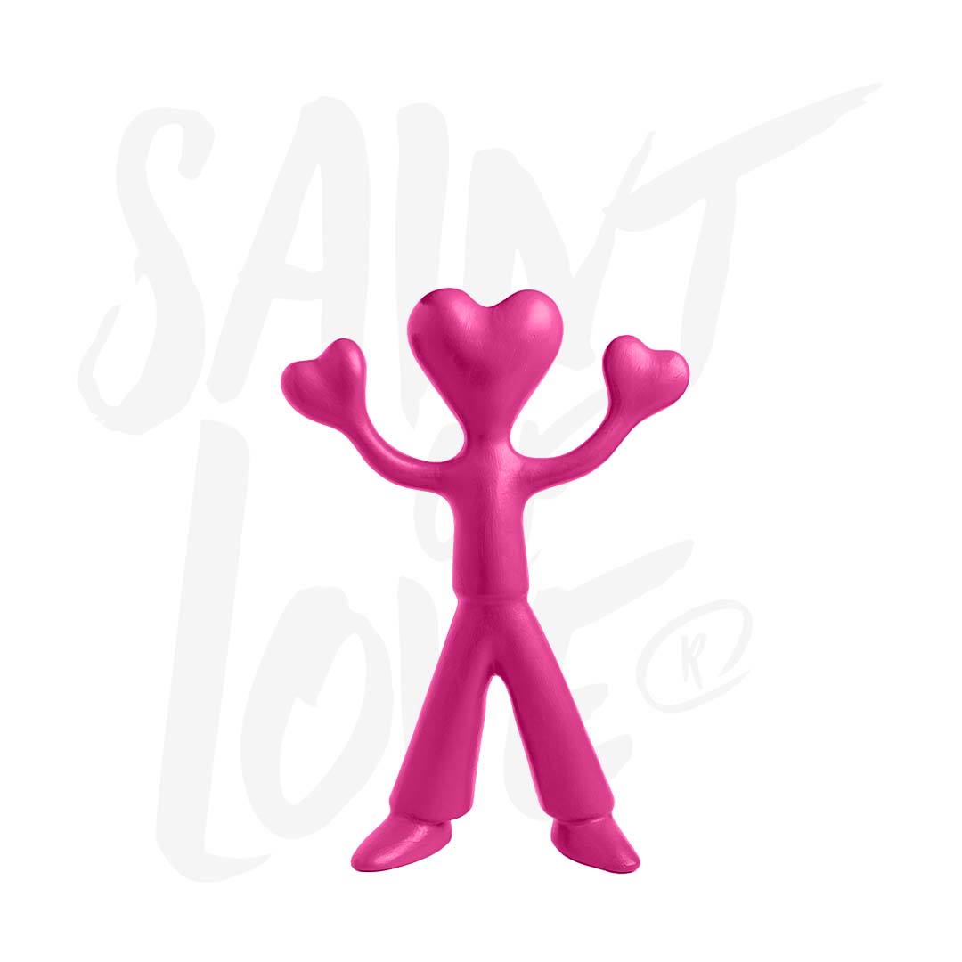 Beeldje Saint of Love 18 cm Pink