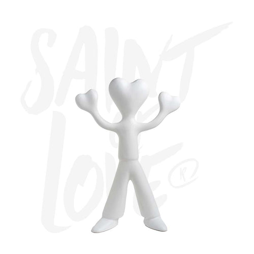 Beeldje Saint of Love 18 cm White