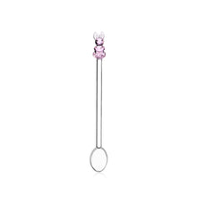 Afbeelding in Gallery-weergave laden, Lepel Ichendorf Glas Animal Farm Set 2 Bunny &amp; Bear