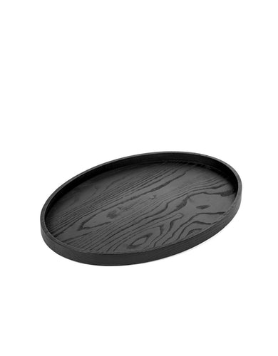 Plateau Hout Ovaal Passe-partout L43,6 W31,6 H2,8
