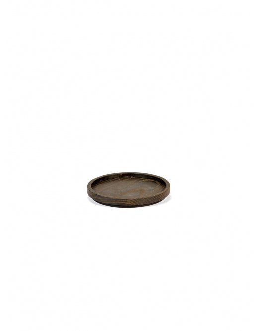 Onderzetter Glas Hout Rond Passe-partout D9 H1,13