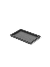 Afbeelding in Gallery-weergave laden, Plateau Dédé Tray Hout S L45 x B30 x H3,7 cm Zwart