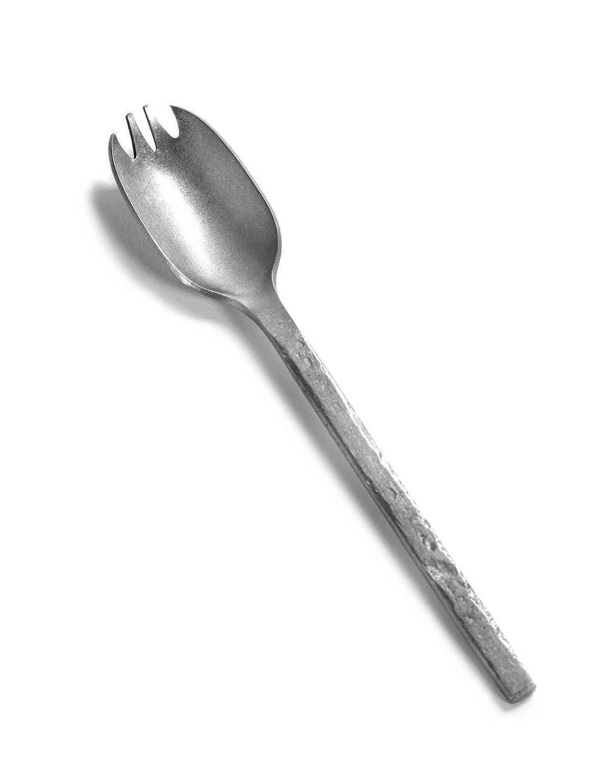 Spork Lepelvork Aperitief Stone Wash 14x2,5 cm