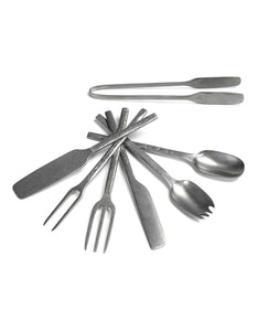 Spork Lepelvork Aperitief Stone Wash 14x2,5 cm