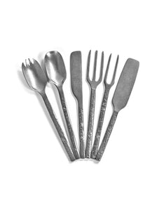 Spork Lepelvork Aperitief Stone Wash 14x2,5 cm