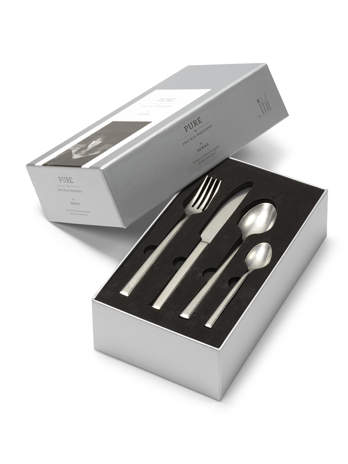 <transcy>Cutlery Pure Stone Wash 24 Pieces</transcy>