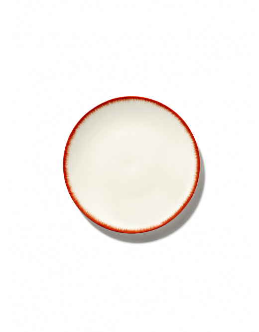 <transcy>Plate Dé S D17.5 Off-White/Red Var 2</transcy>