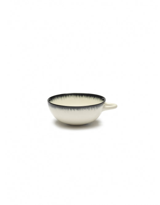 <transcy>Espresso cup Dé 8cl Off-White/Black Var A</transcy>