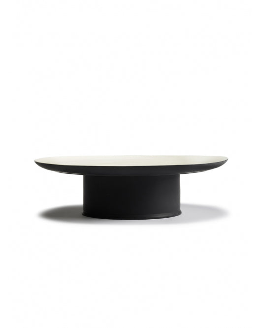 Gebakschaal Ra D33 cm Black/Off-White