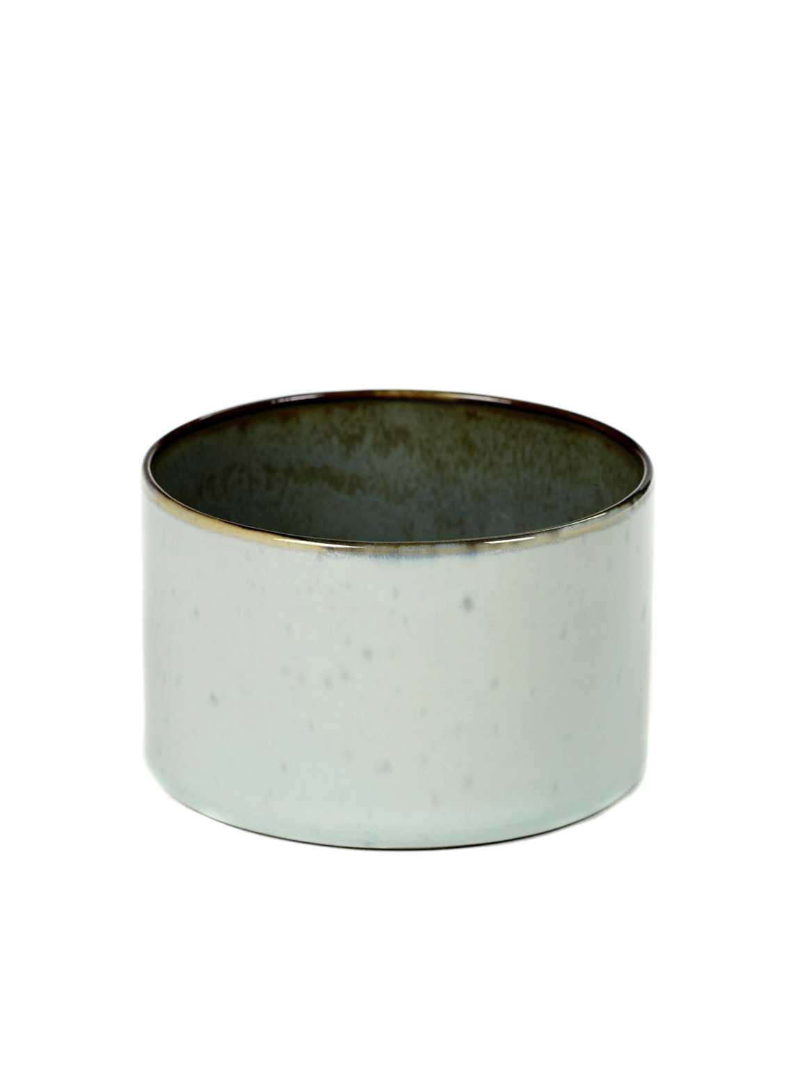 BEKER CYLINDER LAAG D7,5 H5 LIGHT BLUE / SMOKEY BLUE