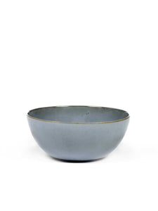 BOWL M D13,7 H6 SMOKEY BLUE