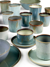 Afbeelding in Gallery-weergave laden, BEKER CYLINDER LAAG D7,5 H5 DARK BLUE / RUST