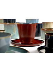Afbeelding in Gallery-weergave laden, BEKER CYLINDER HOOG D7,5 H7,5 RUST / DARK BLUE