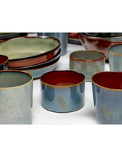 Afbeelding in Gallery-weergave laden, BEKER CYLINDER LAAG D7,5 H5 MISTY GREY / SMOKEY BLUE