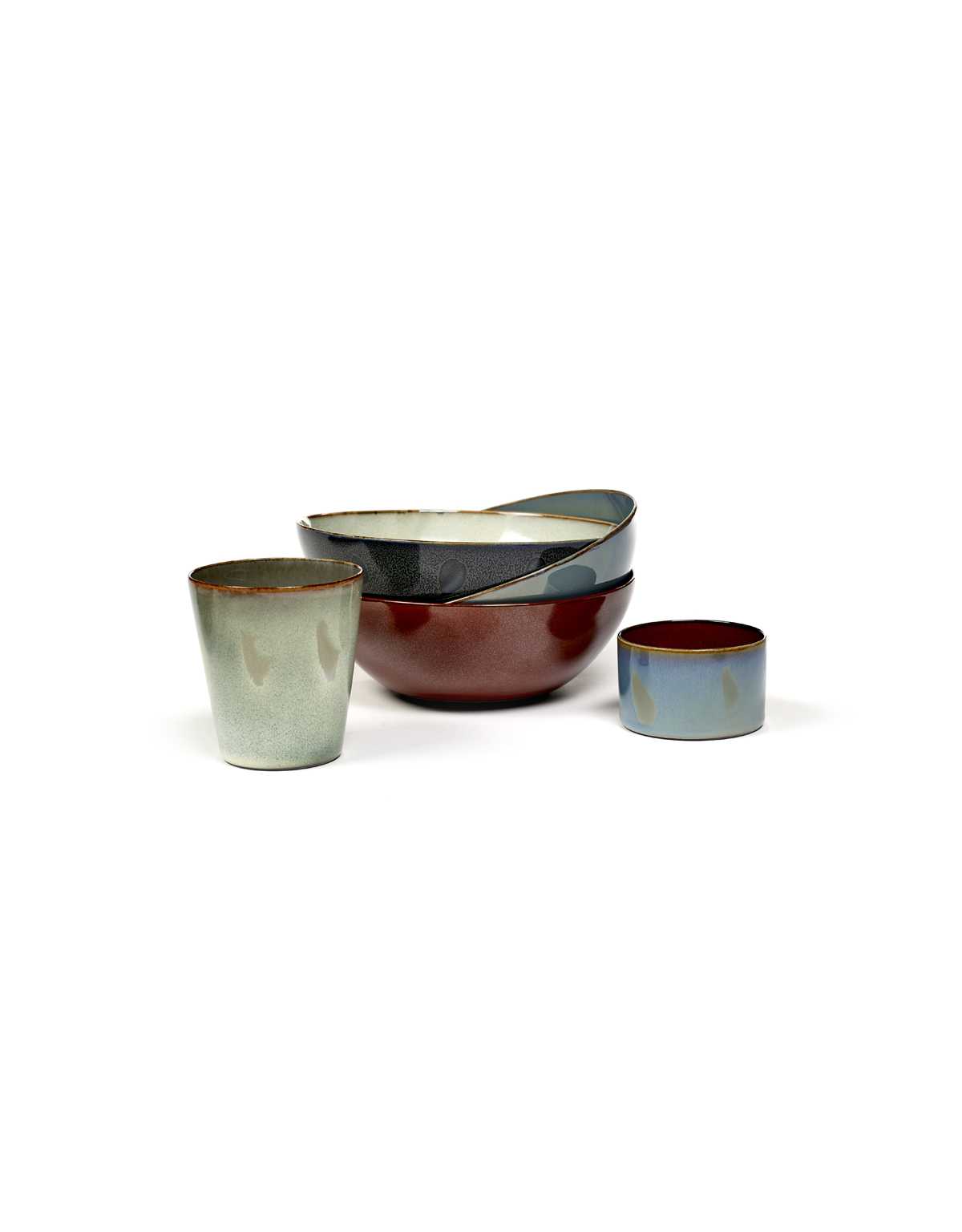 BOWL S D10,8 H5 SMOKEY BLUE