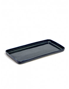Bord Rectangular Plate Large 37,5x18 H2,4 Dark Blue