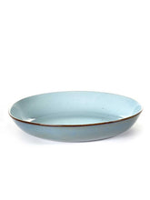 Afbeelding in Gallery-weergave laden, PASTA BORD D23,5 H4,5 CM LIGHT BLUE/SMOKEY BLUE
