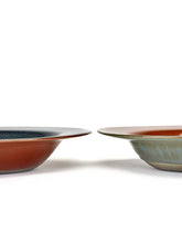 Afbeelding in Gallery-weergave laden, BORD DIEP DEGUSTATIE SMALL ROUND D21,3 H5 CM RUST/SMOKEY BLUE