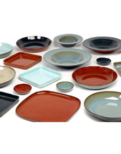 Afbeelding in Gallery-weergave laden, PASTA BORD D23,5 H4,5 CM SMOKEY BLUE/DARK BLUE