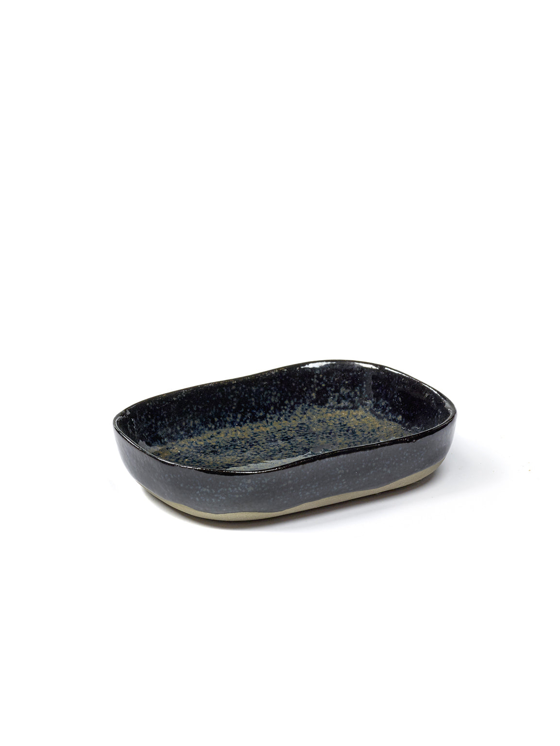 Bord Diep N°7 Medium 14,5x10,5 H3 Donker Blauw