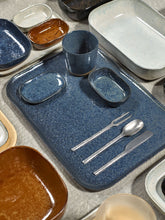 Afbeelding in Gallery-weergave laden, Bord Diep N°8 Small 9,8x6,5 H2,5 Blauw Grijs
