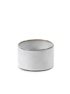 BEKER CYLINDER LAAG D7,5 H5 WIT