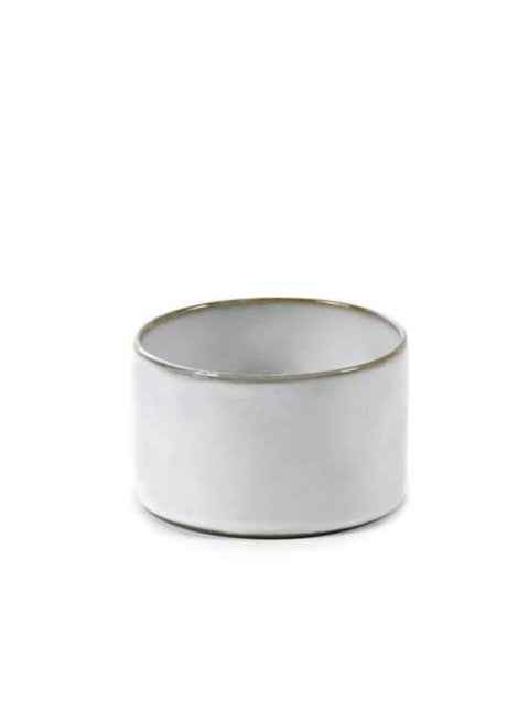 BEKER CYLINDER LAAG D7,5 H5 WIT
