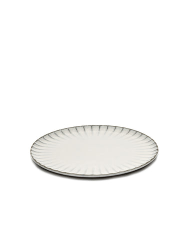 Bord Inku L D24 H1,7 cm Wit