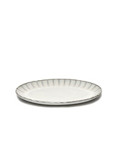 Afbeelding in Gallery-weergave laden, Bord Inku Ovaal S L25 B17,5 H1,7 cm Wit