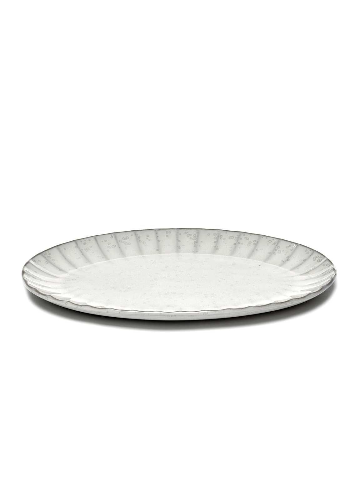 <transcy>Plate Inku Oval L L30 W21 H1.7 cm White</transcy>