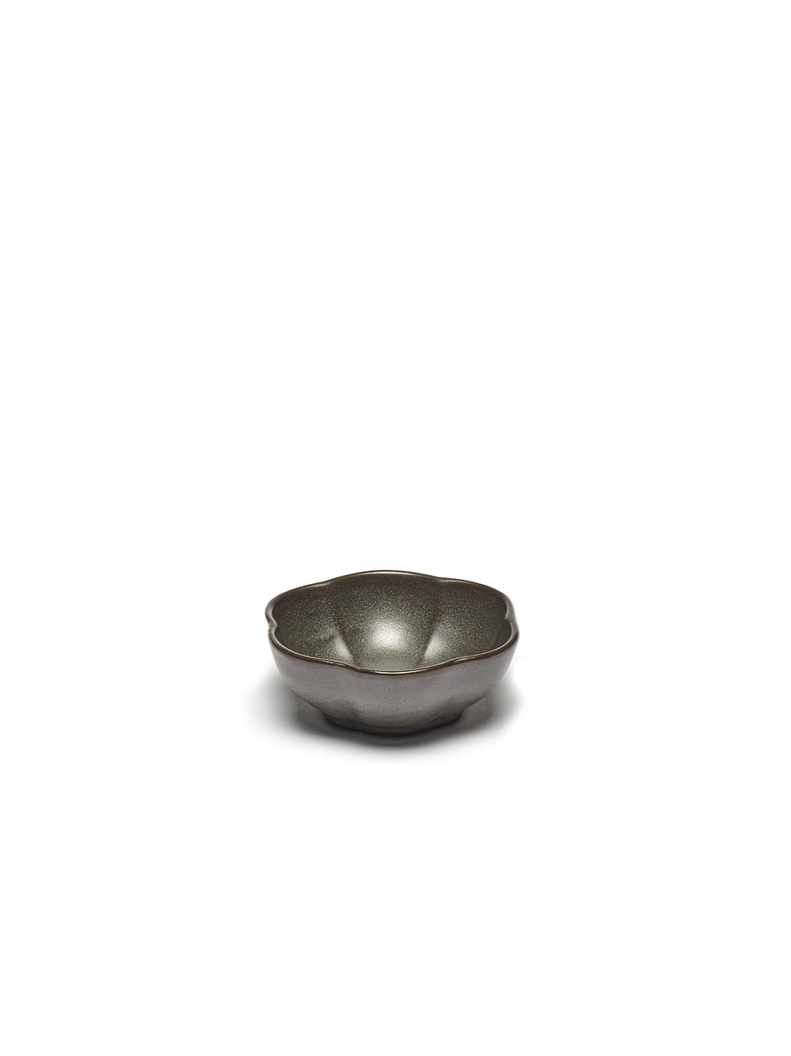 <transcy>Bowl Inku Ribbed M D11 H4 cm Green</transcy>